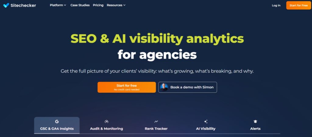 SiteChecker Homepage