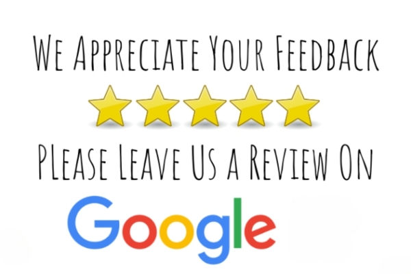 graphic of google review request