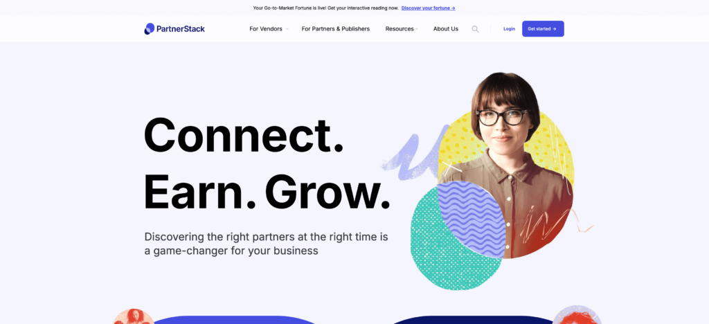 partnerstack website homepage